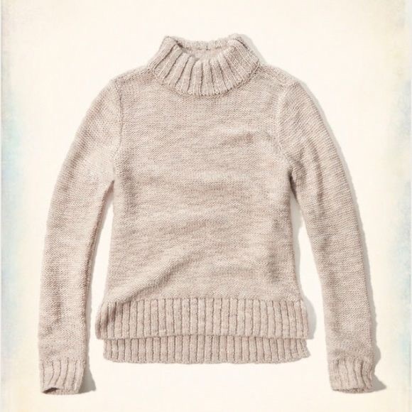 Hollister Sweaters - Hollister Textured Mock Neck Sweater